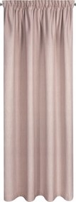 Függöny 140x270 Avinion 4 púderszínű szalagos