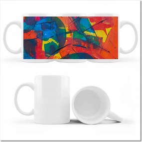 Fényképes bögre Absztrakt Sandy