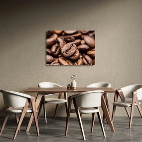 A kávébab képe (üvegen) (70x50 cm)
