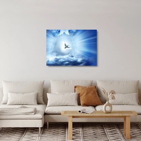 Kép - Isten galambja (üvegen) (70x50 cm)
