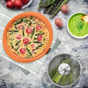 Indukciós tűzhelyhez alkalmas rozsdamentes acél edény 4 l Anett – Orion