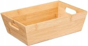 Kenyértartó Kosár 23x16cm Bambusz natúr tartós