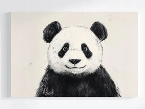 Poszter Grafika Mackó Panda Mackó Portré 120x80