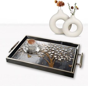 Üveg tálca, 38×24 cm – TPG9889