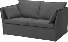 Ikea Backsalen 2 személyes kanapé huzat, Hallarp szürke
