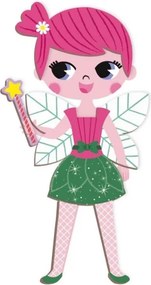 Janod - Interaktív mágneses készlet MAGNETIBOOK lányoknak