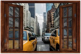 Poszterek 60x40 Sárga taxi Taxi