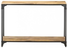 tömör mangófa tálalóasztal 110 x 30 x 75 cm