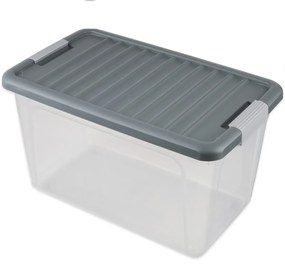 KIS Tárolódoboz W BOX M, szürke