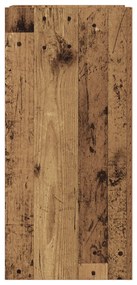 Oldalbufé Régi Fa 45x35x75 cm Műanyagfa