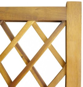 Tömör akácfa növénytartó apácaráccsal