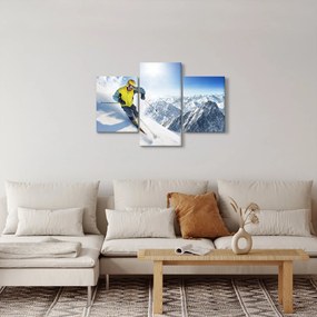 Kép - Síelő (90x60 cm)
