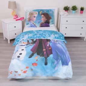Egyszemélyes pamut gyerek ágyneműhuzat 140x200 cm Frozen – Jerry Fabrics