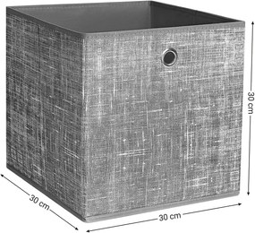 Összecsukható tárolódobozok - 6 db-os csomag