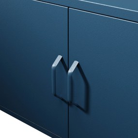 TV-szekrény lábakon ROSA, 1150 x 595 x 400 mm, Modern: sötétkék