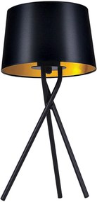 Kaja Remi Gold asztali lámpa 1x40 W fehér K-4357