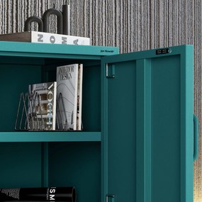 Éjjeliszekrény MIA, 424 x 595 x 400 mm, Modern: tengerszínű