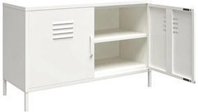 Fehér fém szekrény 100x64 cm Mission District - Støraa