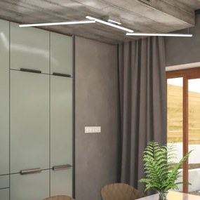 Wofi 9163.03.01.0000 - LED Felületre szerelhető csillár CLAY 3xLED/10W/230V