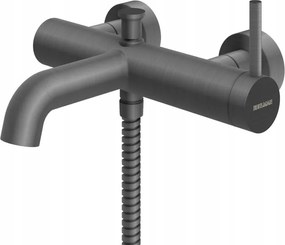 Axel Gray egykaros fali kád- és zuhanycsaptelep, grafit