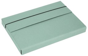 Zöld karton rendszerező Olof Canvas Paper Laminate – Bigso