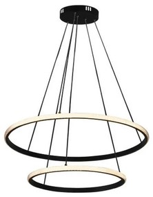 LED dimmelhető függeszték kábellel LED/55W/230V 3000-6500K átmérő 60 cm + távirányító