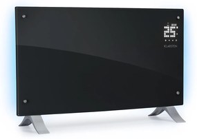Bornholm Curved Ambient, konvektor, 1000/2000 W, fekete