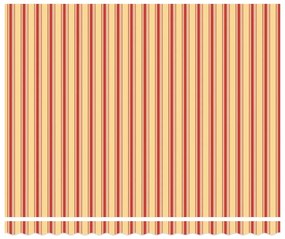 Behúzható napellenző Sárga és narancs 400x300 cm szövet