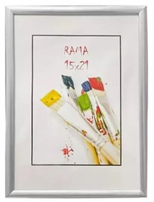 Lottie képkeret, klasszikus design, 15x21-es méret, ezüst színű