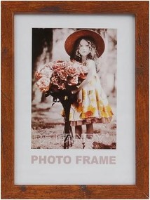 Dekoratív Fényképkeret Fából 15X21CM Rendes