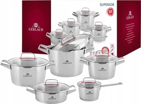 Edénykészlet Gerlach Superior 10 részes