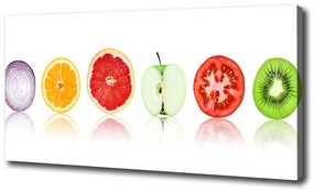 Feszített vászonkép Gyümölcsök és zöldségek oc-79330536