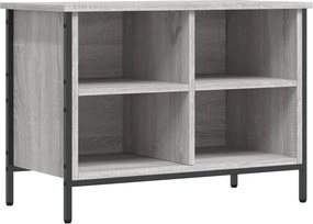 vidaXL szürke sonoma színű szerelt fa cipőszekrény 69x35x50 cm