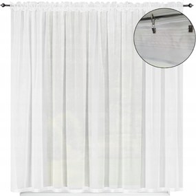 Kész függöny klasszikus sima hosszú 300x250 balkonra, készfüggöny sima