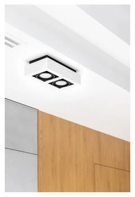 Fehér mennyezeti lámpa fém búrával 34x18,5 cm Loid – GTV