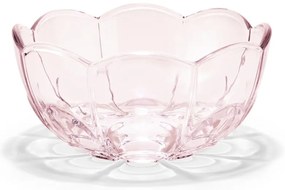 Világos rózsaszín üveg tálka szett 2 db-os ø 13 cm Lily – Holmegaard