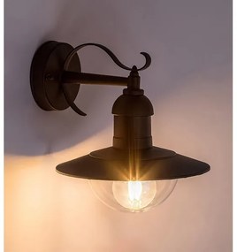 Brilagi - Kültéri fali lámpa MOLDE 1xE27/60W/230V IP44 fekete