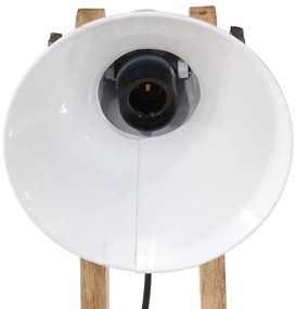 fehér asztali lámpa 25 W 23 x 13 x 52 cm E27