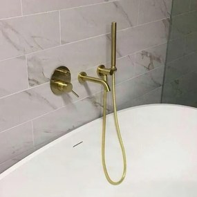 Zuhanyrendszer EYN CP1551black falba süllyesztett kivitelben, kádkifolyóval és kézizuhannyal, többféle színváltozatban