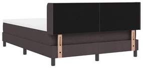 Boxspring ágy matraccal matracmal Sötét Barna 160 x 200 cm