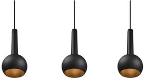 Fekete függőlámpa Ciliana – CINQUE