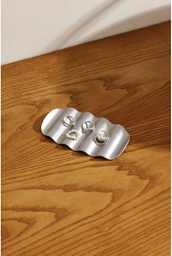 Ezüstszínű rozsdamentes acél szappantartó Olbi – noo.ma