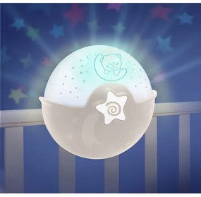 Infantino - Gyermek kislámpa projektorral 3xAA szürke