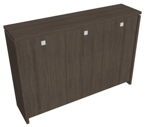 Verno közepes gardrób 188 x 46 x 130 cm, antracit tölgy