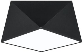 SOLLUX SL-0687 HEXA Modern Mennyezeti Lámpa Fekete E27 IP20