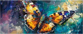 Kép - Pillangó, olajfestmény (120x50 cm)