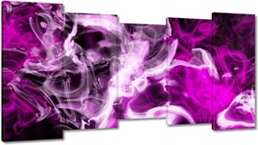 Vászonkép 150x80 Lila lángok