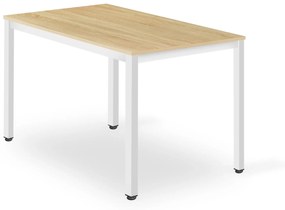 TESSA fehér étkezőasztal 120x60 cm
