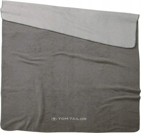 Pamut akril takaró 150x200 Tom Tailor szürke grafit egyszínű