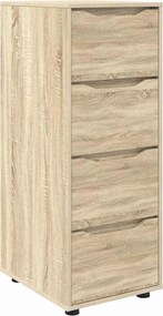 vidaXL Tárolószekrény Sonoma tölgy 40 x 48 x 105 cm Faanyag
